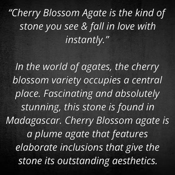 Learn About Sakura, Cherry Blossom or Flower Agate 💕🌸 - Picture 9 of 16